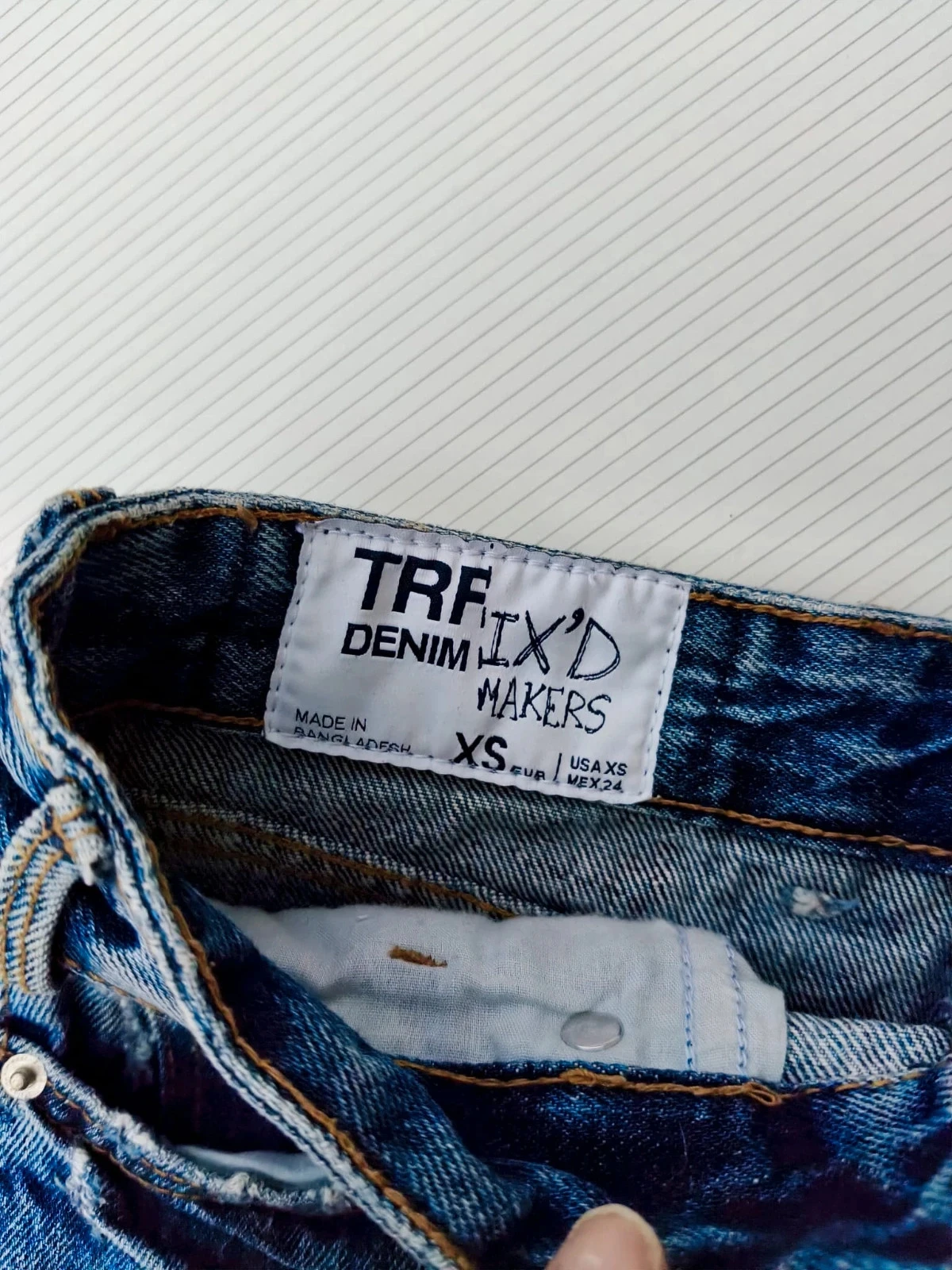 TRF Denim Skirt (Zara) IXD Makers – Size XS 💜 – photo 7